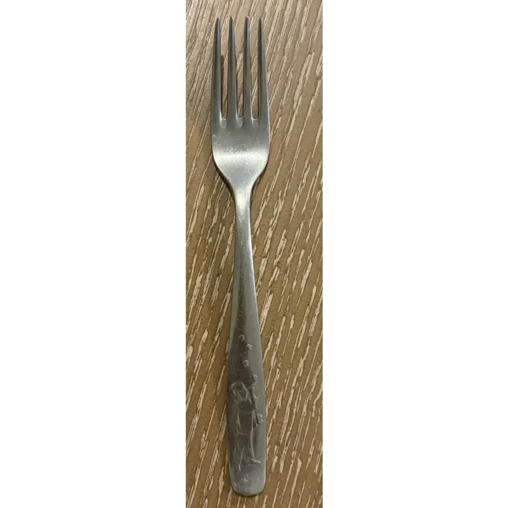 Vintage AUERHAHN Ultrasil Stainless Flatware German Children Fork